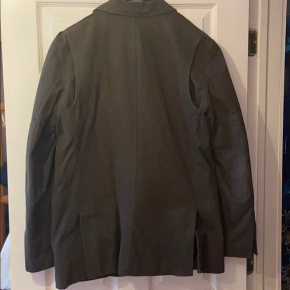 TOMMY HILFIGER WINTER JACKET LARGE OLIVE GREEN EXCELLENT CONDITION - Picture 7 of 8